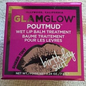 Glamglow Poutmud Birthday Suit lip treatment